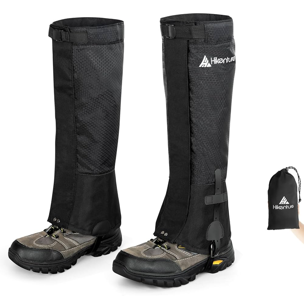 Amazon | HIKENTURE ゲイター マジックテープ式 スパッツ 登山